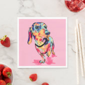 Regenboog Pup Servet (Insitu)
