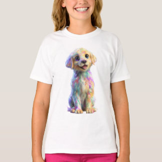 Regenboog Puppies Kinderen T-shirt