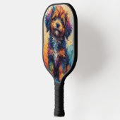 Regenboog Puppy Pickleball Paddle (Links)