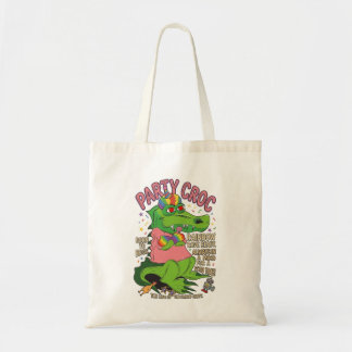 Regenboog Rave Moeras Feest Tote Bag