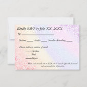 Regenboog Reactie_2 RSVP Kaartje (Voorkant)