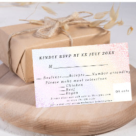 Regenboog Reactie RSVP Kaartje