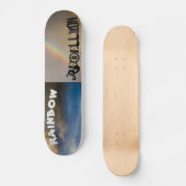 regenboog rebellie skateboard (Voorkant)
