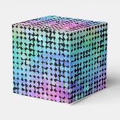 Regenboog regen: bedankdoosjes (Achterkant)