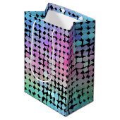 regenboog regen : medium cadeauzakje (Voorkant Gekanteld)
