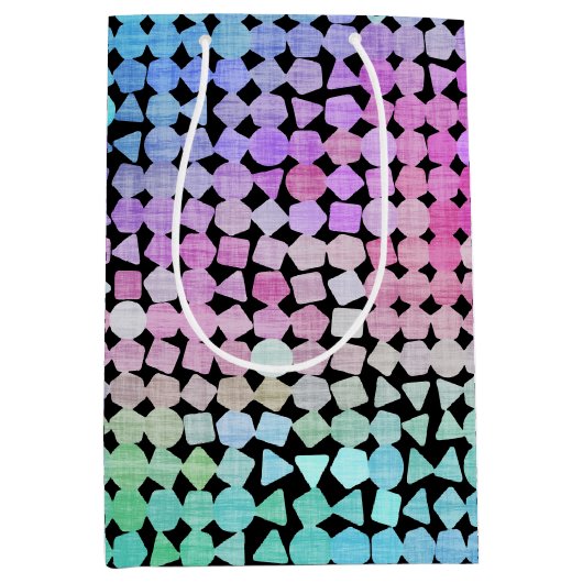 regenboog regen : medium cadeauzakje (Voorkant)