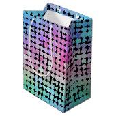regenboog regen : medium cadeauzakje (Achterkant Gekanteld)