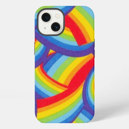 Regenboog Renner iPhone Hoesje (Achterkant)