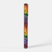 Regenboog Reptielleer iPhone 15 Case (Rechterkant)