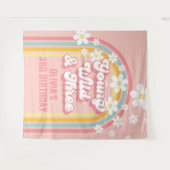 Regenboog Retro Jong Wild Drie 3e Verjaardag Wandkleed (Voorkant (horizontaal))