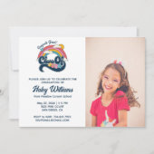 Regenboog Retro Klasse van 2024 Afstuderen 2 Foto Kaart (Voorkant)