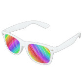 Regenboog Retro Zonnebril (Gekanteld)