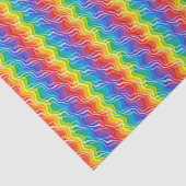 Regenboog Rimpels Tissuepapier (Detail)
