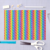 Regenboog Rimpels Tissuepapier (Craft)