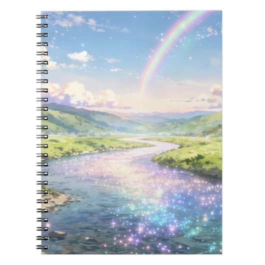 Regenboog Rivier Notitieboek (Voorkant)