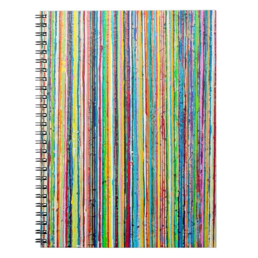 Regenboog Rollenschrift Notitieboek (Voorkant)