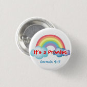 Regenboog Ronde Button 3,2 Cm (Voorkant /achterkant)