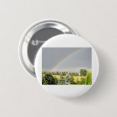 Regenboog Ronde Button 5,7 Cm (Voorkant /achterkant)