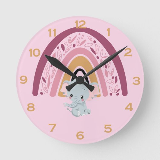 Regenboog Ronde Klok (Voorkant)