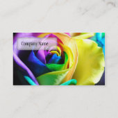 Regenboog Roos 11 Visitekaartje (Achterkant)