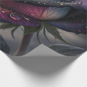 Regenboog Roos Inpakpapier — Elegante Multikleur (Hoek)