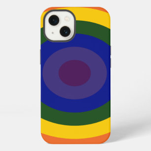 Regenboog Roos Patroon iPhone 13 Hoesje