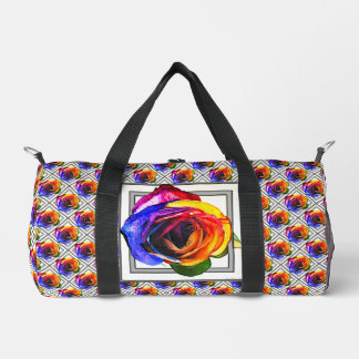 Regenboog Roos Plunjezak
