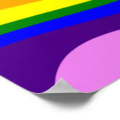 Regenboog Roy G Biv Poster (Hoek)