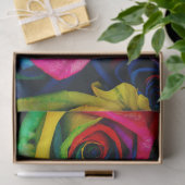 regenboog rozen tissuepapier (Geschenk)