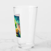 Regenboog Saint Patrick's Day klaver Glas (Links)