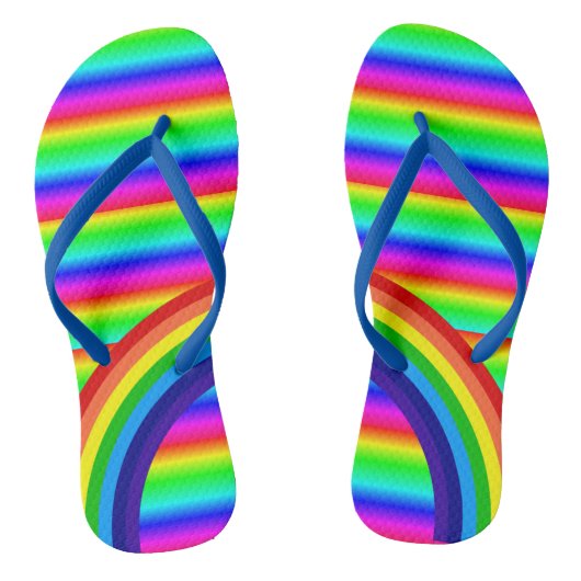 Regenboog Sandalen Teenslippers (Voetbed)