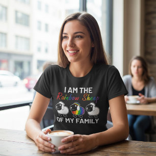 Regenboog Schapen Van Mijn Familie LGBT Pride T-shirt