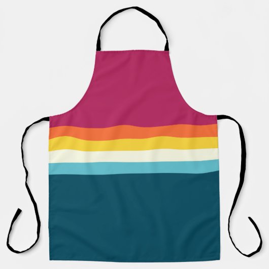  regenboog schort (Voorkant)