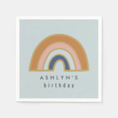  regenboog servet (Voorkant)