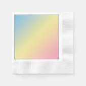 Regenboog- Servet (Voorkant)