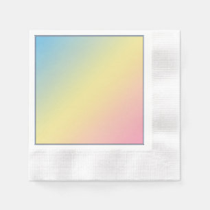 Regenboog- Servet