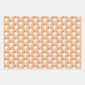 Regenboog Sherbet Ice Cream Sorbet Dessert Scoop Inpakpapier Vel (Voorkant 3)