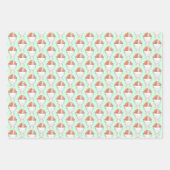 Regenboog Sherbet Ice Cream Sorbet Dessert Scoop Inpakpapier Vel (Voorkant 2)