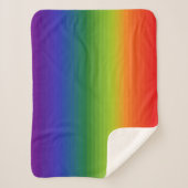 Regenboog Sherpa Deken (Voorkant)