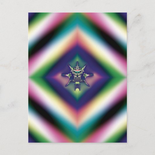 Regenboog sieraden briefkaart (Voorkant)