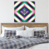 Regenboog Sieraden Canvas Afdruk (Insitu (Slaapkamer))