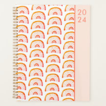 Regenboog sinaasappel boho