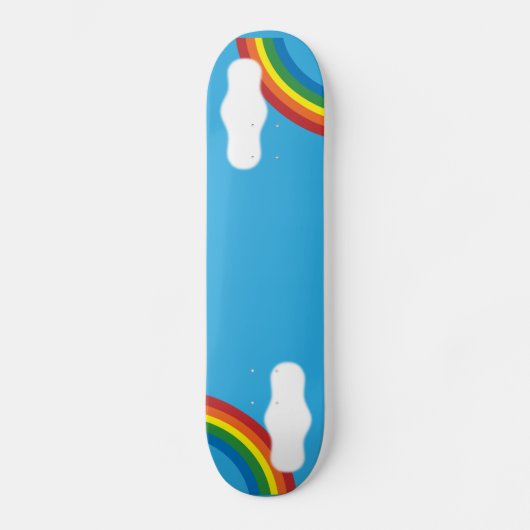 Regenboog Skateboard (Voorkant)