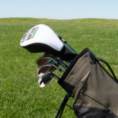 Regenboog Skelet Durf Jezelf Te Zijn Vectorontwerp Golfheadcover (Insitu)