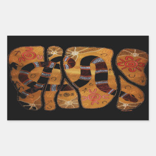 Regenboog Slang Droomende Stickers