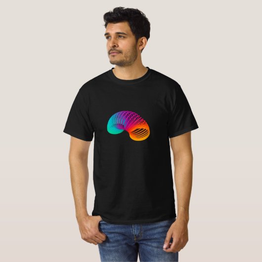 Regenboog Slinky Speelgoed T-shirt (Voorkant volledig)