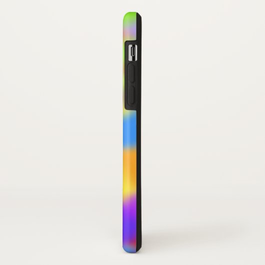 regenboog slokt abstract ontwerp op Case-Mate iPhone case (Achterkant/links)