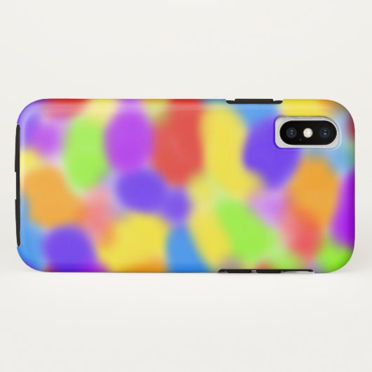 regenboog slokt abstract ontwerp op Case-Mate iPhone case (Achterkant (horizontaal))