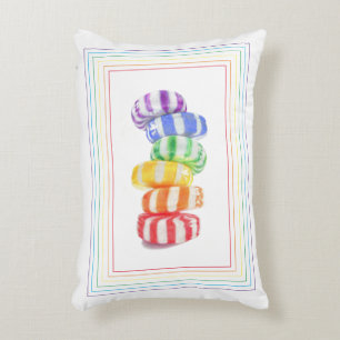 REGENBOOG SNOEP 12x16 Accentkussen Accent Kussen