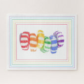 REGENBOOG SNOEP 16x20 Puzzel (Horizontaal)